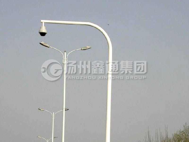 DJG-014，電子警察桿，彎臂球機(jī)桿