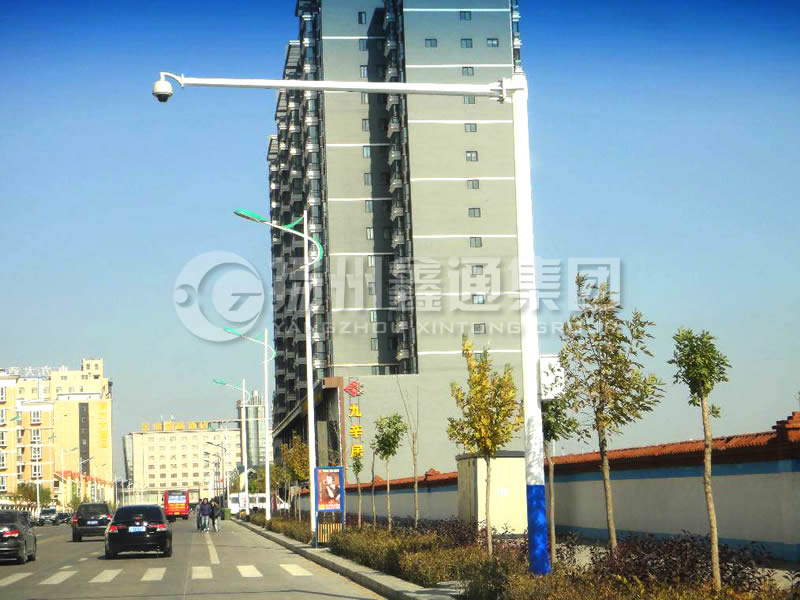 DJG-016,電子警察桿，八棱球機(jī)桿